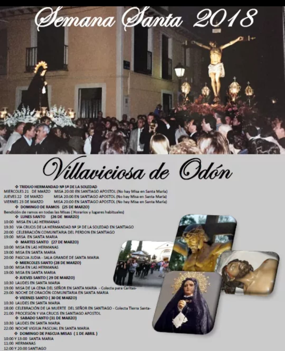 Semana Santa en Villaviciosa de Odón  